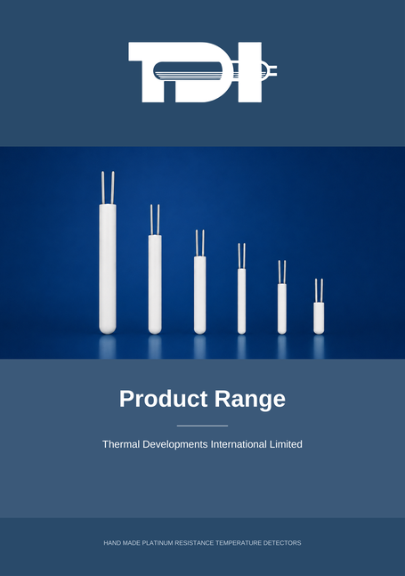 Cover of the TDI Detector Range brochure